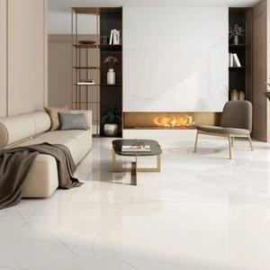 Image 2 of Beige Curve Floor & Wall Tile: Sublime Collection sold at Floors & Baths Pro's
