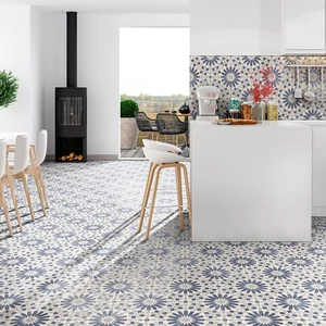 Image 2 of Blue Floor & Wall Tile: Marrakech Collection sold at Floors & Baths Pro's
