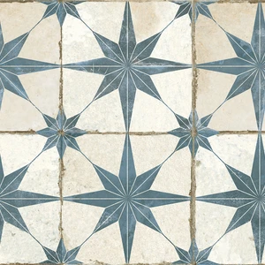 Array, 22" Blue Floor & Wall Tile: Fs Star Collection