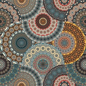 floor tiles Mandala Decor Floor & Wall Tile: Couture Collection | Floors & Baths Pro's