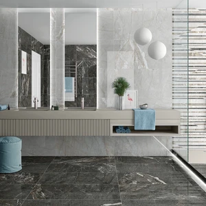 Image 3 of Taupe Floor & Wall Tile: Naos Collection sold at Floors & Baths Pro's
