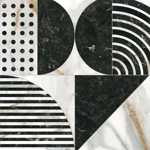 floor tiles Deco Noir Gloss Floor & Wall Tile: Noir Gloss Collection | Floors & Baths Pro's