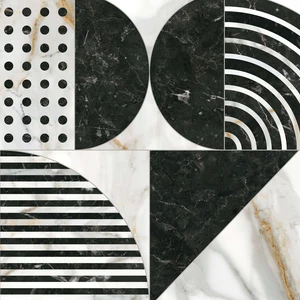 Deco Noir Gloss Floor & Wall Tile: Noir Gloss Collection | Floors & Baths Pro's