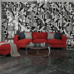 Image 2 of Noir Gloss Floor & Wall Tile: Noir Gloss Collection sold at Floors & Baths Pro's