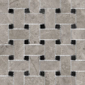 Image 2 of Ritz Gray Mosaic & Tile: Ritz Gray Collection sold at Floors & Baths Pro's