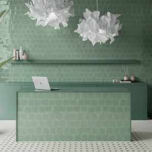 Image 5 of Royal Green Mosaic & Tile: Fayenza Collection sold at Floors & Baths Pro's