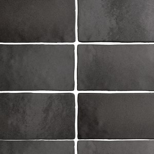backsplash mosaic tiles Black Coal Mosaic & Tile: Magma Wall Collection | Floors & Baths Pro's