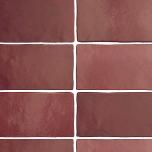 backsplash mosaic tiles Burgundy Mosaic & Tile: Magma Wall Collection | Floors & Baths Pro's