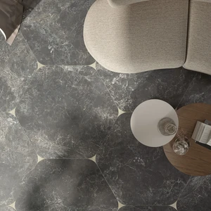 Image 8 of Crema Floor & Wall Tile: Cosmopolitan Collection sold at Floors & Baths Pro's