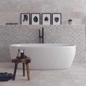 Image 5 of Crassana Graphite Floor & Wall Tile: Crassana Collection sold at Floors & Baths Pro's