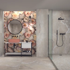 Image 5 of Cross - White Floor & Wall Tile: Cross Collection sold at Floors & Baths Pro's