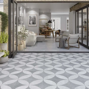 Image 2 of Hardblue - Dec3 Floor & Wall Tile: Hardblue Collection sold at Floors & Baths Pro's