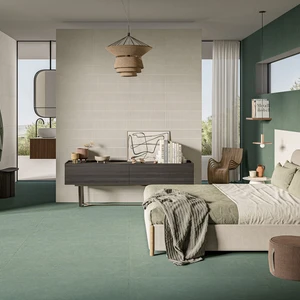 Image 10 of Stripes White Glossy Floor & Wall Tile: Homey Collection sold at Floors & Baths Pro's