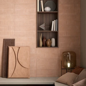 Image 11 of Stripes White Glossy Floor & Wall Tile: Homey Collection sold at Floors & Baths Pro's