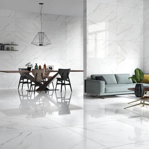 Image 2 of White Floor & Wall Tile: Montblanc Collection sold at Floors & Baths Pro's