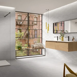 Image 3 of White Floor & Wall Tile: Tunez Collection sold at Floors & Baths Pro's