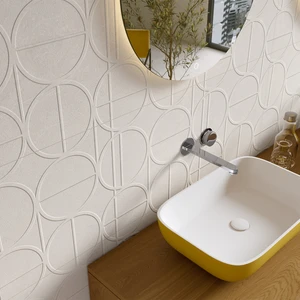 Image 8 of White Floor & Wall Tile: Tunez Collection sold at Floors & Baths Pro's