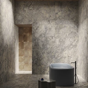 Image 4 of Invisible Grey Floor & Wall Tile: Marble Edition Collection sold at Floors & Baths Pro's