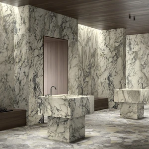 Image 10 of Invisible Grey Floor & Wall Tile: Marble Edition Collection sold at Floors & Baths Pro's
