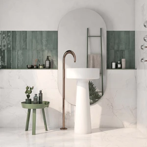 Image 8 of Saint Laurent Noir Art Floor & Wall Tile: Mystic Collection sold at Floors & Baths Pro's
