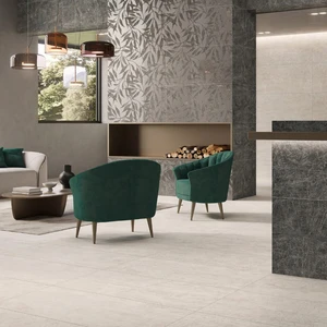 Image 9 of Crema Gold Floor & Wall Tile: Perla Venata Collection sold at Floors & Baths Pro's