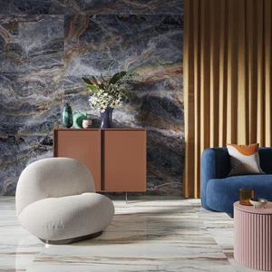 Image 3 of Onyx Indigo Floor & Wall Tile: Star Collection sold at Floors & Baths Pro's