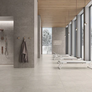 Image 6 of French Grey Modulo B Floor & Wall Tile: Stile Collection sold at Floors & Baths Pro's
