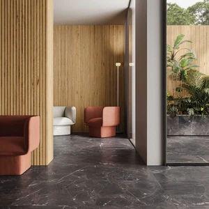 Image 2 of Grey Soapstone Floor & Wall Tile: Supreme Memories Collection sold at Floors & Baths Pro's