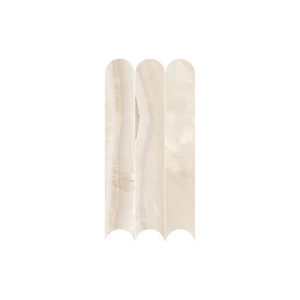 3d Soft Amber Arches Mosaic Floor & Wall Tile: Venus Collection
