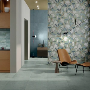 Image 5 of Green Shadow Floor & Wall Tile: Wallpaper + Decor Collection sold at Floors & Baths Pro's