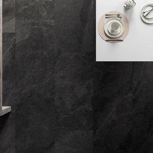 Image 4 of Taupe Ribbed Floor & Wall Tile: Shale Collection sold at Floors & Baths Pro's