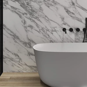 Image 2 of Invisible Floor & Wall Tile: Blanc Collection sold at Floors & Baths Pro's