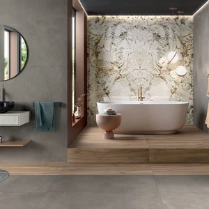 Image 10 of Perla Porcelain Wall Tile: Luce Collection sold at Floors & Baths Pro's