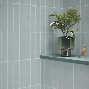 Image 4 of Silver Porcelain Wall Tile: Rabat Collection sold at Floors & Baths Pro's