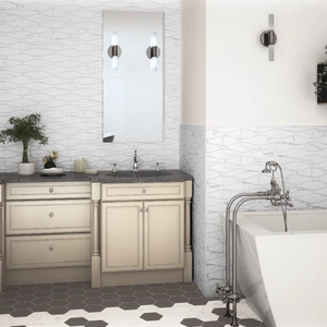 Image 3 of Shaped Marble Porcelain Wall Tile: Shaped Marble Collection sold at Floors & Baths Pro's