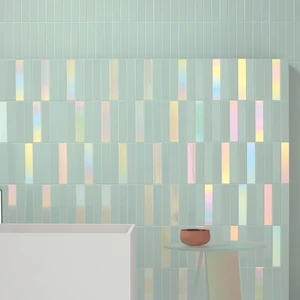 Image 3 of Milk Hologram Porcelain Wall Tile: Spectre Collection sold at Floors & Baths Pro's