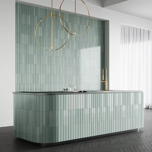 Image 6 of Giallo Lucido Porcelain Wall Tile: Tinte Collection sold at Floors & Baths Pro's