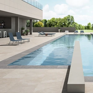 Image 7 of Ivory Flow Mosaic & Tile: Waterfall Collection sold at Floors & Baths Pro's