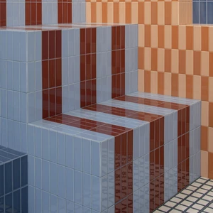 Image 3 of Nero Floor & Wall Tile: Fargblock Collection sold at Floors & Baths Pro's