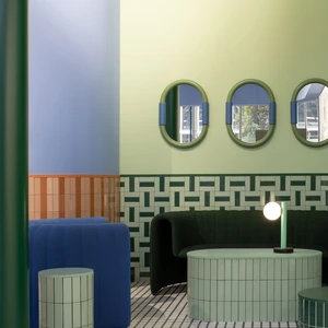 Image 4 of Nero Floor & Wall Tile: Fargblock Collection sold at Floors & Baths Pro's