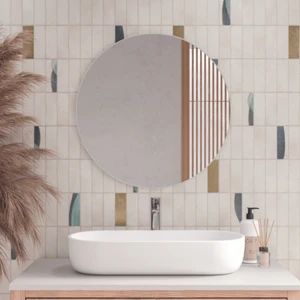 Image 2 of Graphite Floor & Wall Tile: Pottery | Cosmic Collection sold at Floors & Baths Pro's