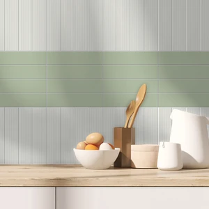 Image 5 of Quiet Moments Stripes Floor & Wall Tile: Glenbrook Collection sold at Floors & Baths Pro's