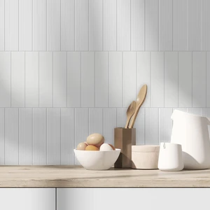 Image 6 of Quiet Moments Stripes Floor & Wall Tile: Glenbrook Collection sold at Floors & Baths Pro's