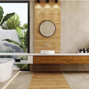 Image 5 of White Floor & Wall Tile: Boreal Collection sold at Floors & Baths Pro's