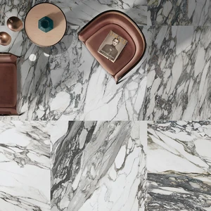Image 3 of Calacatta Macchia Vecchia Floor & Wall Tile: I Marmi Pro Collection sold at Floors & Baths Pro's