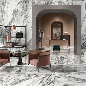 Image 10 of Calacatta Macchia Vecchia Floor & Wall Tile: I Marmi Pro Collection sold at Floors & Baths Pro's