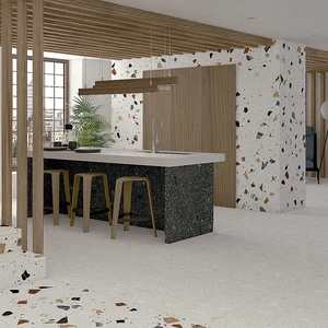 Image 3 of Grafito Floor & Wall Tile: Stracciatella | Miscela: R Collection sold at Floors & Baths Pro's