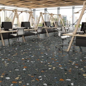 Image 4 of Grafito Floor & Wall Tile: Stracciatella | Miscela: R Collection sold at Floors & Baths Pro's
