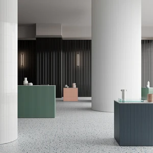 Image 5 of Bassa Bianco Floor & Wall Tile: Marea Collection sold at Floors & Baths Pro's