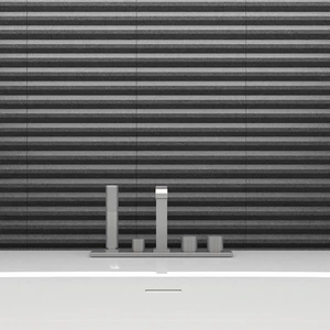 Image 5 of Graphite Stone Floor & Wall Tile: Stripes Wall Collection sold at Floors & Baths Pro's